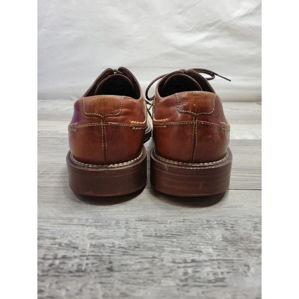 Men's Cole Haan Country Brown Leather Derby Shoes C00165 US 8 D Dress Shoes Sole